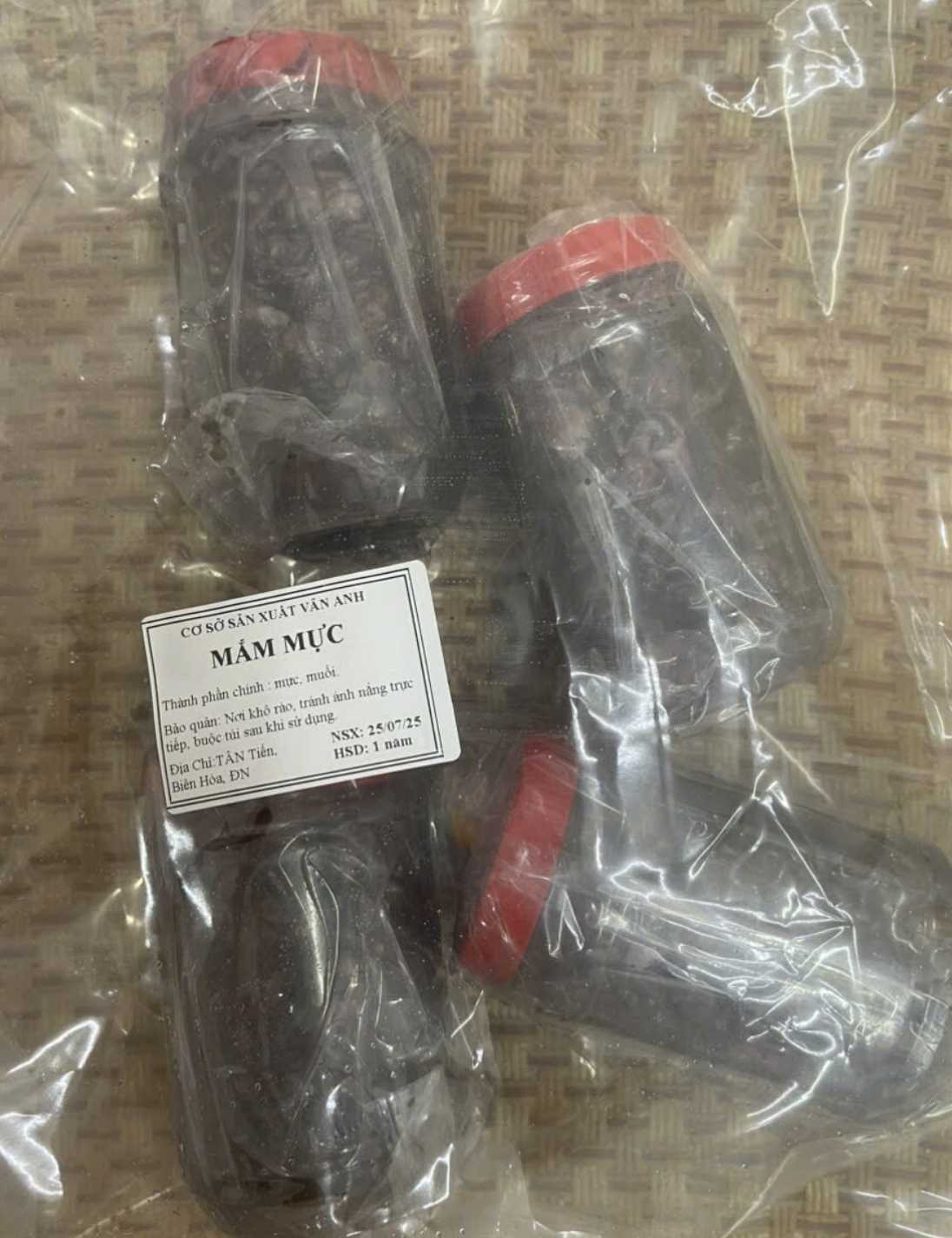 Mắm mực 1kg